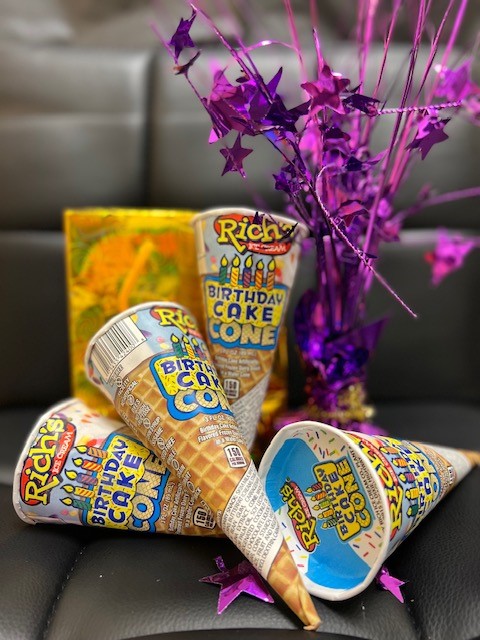  Ice cream cones
